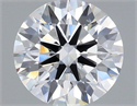 Del inventario de diamantes de laboratorio, 1.28 quilates, Redondo , Color E, claridad VVS2 y certificado IGI