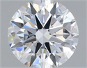 Del inventario de diamantes de laboratorio, 1.28 quilates, Redondo , Color E, claridad VVS2 y certificado IGI