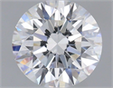 Lab Grown Diamond 1.21 Carats, Round with Ideal Cut, D Color, VS1 Clarity and Certified by IGI