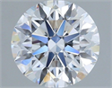 Lab Grown Diamond 1.27 Carats, Round with Excellent Cut, D Color, VS1 Clarity and Certified by IGI
