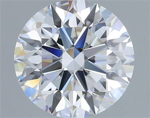 Picture of Lab Grown Diamond 1.27 Carats, Round with Ideal Cut, D Color, VS1 Clarity and Certified by IGI