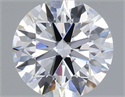 Del inventario de diamantes de laboratorio, 1.23 quilates, Redondo , Color D, claridad VS1 y certificado IGI