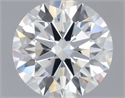 Del inventario de diamantes de laboratorio, 1.23 quilates, Redondo , Color F, claridad VS1 y certificado IGI