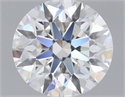 Del inventario de diamantes de laboratorio, 1.23 quilates, Redondo , Color E, claridad VVS2 y certificado IGI