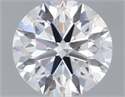Lab Grown Diamond 1.23 Carats, Round with Ideal Cut, D Color, VS1 Clarity and Certified by IGI