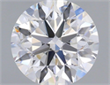 Lab Grown Diamond 1.23 Carats, Round with Excellent Cut, D Color, VS1 Clarity and Certified by IGI