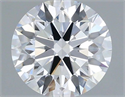 Del inventario de diamantes de laboratorio, 1.07 quilates, Redondo , Color D, claridad VS1 y certificado IGI