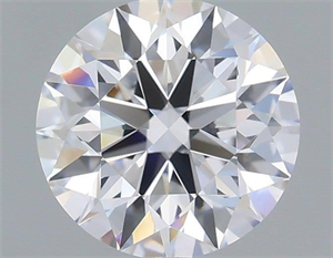Picture of Lab Grown Diamond 1.10 Carats, Round with Ideal Cut, D Color, VVS2 Clarity and Certified by IGI