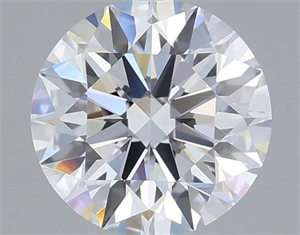 Picture of Lab Grown Diamond 1.23 Carats, Round with Ideal Cut, D Color, VVS2 Clarity and Certified by IGI