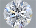 Del inventario de diamantes de laboratorio, 1.10 quilates, Redondo , Color D, claridad VVS2 y certificado IGI