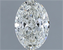 Diamante Natural 1.00 quilates, Ovalado , Color I, claridad SI1 y certificado IGI