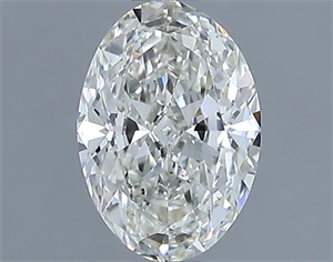 Foto Diamante Natural 1.00 quilates, Ovalado , Color I, claridad SI1 y certificado IGI de