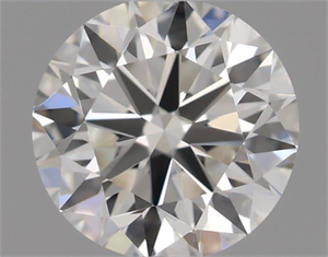 Foto Diamante Natural 0.55 quilates, Redondo , Color H, claridad VVS1 y certificado GIA de