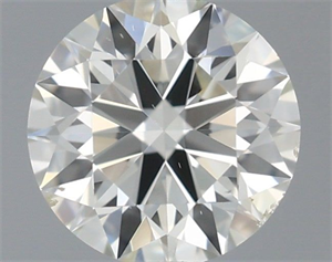 Picture of Natural Diamond 0.40 Carats, Round with Excellent Cut, H Color, VS2 Clarity and Certified by IGI