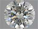Natural Diamond 0.43 Carats, Round with Excellent Cut, I Color, SI1 Clarity and Certified by IGI