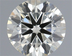 Picture of Natural Diamond 0.50 Carats, Round with Excellent Cut, I Color, SI1 Clarity and Certified by IGI