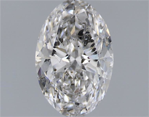 Foto Diamante Natural 0.96 quilates, Ovalado , Color F, claridad SI2 y certificado IGI de