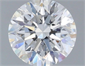 Del inventario de diamantes de laboratorio, 1.10 quilates, Redondo , Color E, claridad VS2 y certificado IGI