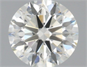 Natural Diamond 0.80 Carats, Round with Excellent Cut, K Color, VVS2 Clarity and Certified by IGI
