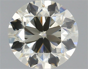 Picture of Natural Diamond 1.00 Carats, Round with Very Good Cut, M Color, VVS2 Clarity and Certified by IGI