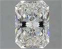 Natural Diamond 1.01 Carats, Radiant with  Cut, I Color, SI1 Clarity and Certified by GIA