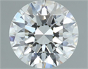 Natural Diamond 1.74 Carats, Round with Excellent Cut, F Color, IF Clarity and Certified by GIA