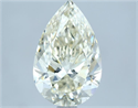 Diamante Natural 2.04 quilates, De pera , Color K, claridad VS2 y certificado IGI