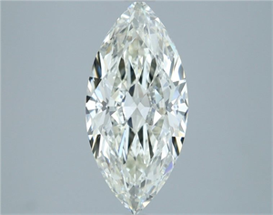 Picture of Natural Diamond 2.33 Carats, Marquise with  Cut, I Color, VS1 Clarity and Certified by IGI