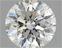 Natural Diamond 1.00 Carats, Round with Excellent Cut, J Color, VVS2 Clarity and Certified by GIA