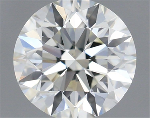 Picture of Natural Diamond 0.70 Carats, Round with Very Good Cut, J Color, VS1 Clarity and Certified by IGI