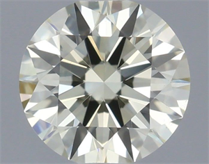Picture of Natural Diamond 0.42 Carats, Round with Excellent Cut, N Color, VS2 Clarity and Certified by IGI
