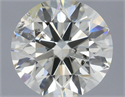 Diamante Natural 1.51 quilates, Redondo , Color N, claridad I1 y certificado GIA