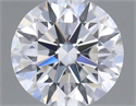 Diamante Natural 0.47 quilates, Redondo , Color F, claridad VVS2 y certificado GIA