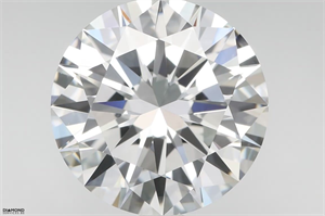 Picture of Natural Diamond 2.02 Carats, Round with Excellent Cut, E Color, IF Clarity and Certified by IGI