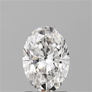 Foto Diamante Natural 1.02 quilates, Ovalado , Color H, claridad VS2 y certificado GIA de