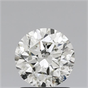 Natural Diamond 1.11 Carats, Round with Excellent Cut, J Color, SI2 Clarity and Certified by IGI