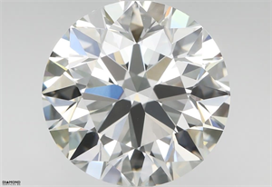 Foto Diamante Natural 2.50 quilates, Redondo , Color G, claridad VVS1 y certificado IGI de