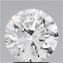 Natural Diamond 2.70 Carats, Round with Excellent Cut, D Color, VVS1 Clarity and Certified by GIA