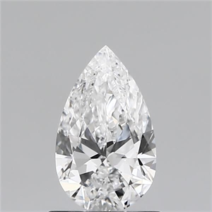 Foto Diamante Natural 0.70 quilates, De pera , Color D, claridad VS1 y certificado GIA de