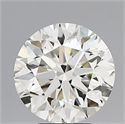 Natural Diamond 4.03 Carats, Round with Excellent Cut, J Color, VVS1 Clarity and Certified by IGI