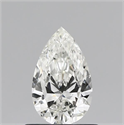 Natural Diamond 0.50 Carats, Pear with  Cut, J Color, VVS1 Clarity and Certified by GIA