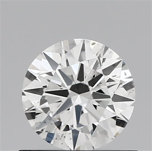 Picture of Natural Diamond 0.51 Carats, Round with Excellent Cut, I Color, SI1 Clarity and Certified by GIA