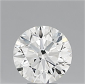 Natural Diamond 4.02 Carats, Round with Excellent Cut, G Color, VS1 Clarity and Certified by IGI