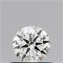 Natural Diamond 0.40 Carats, Round with Excellent Cut, I Color, VS1 Clarity and Certified by IGI