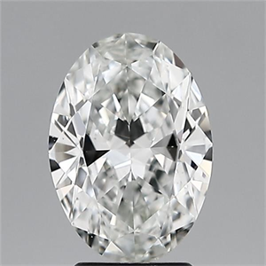 Foto Diamante Natural 2.51 quilates, Ovalado , Color E, claridad VS2 y certificado GIA de