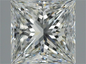 Foto Diamante Natural 1.70 quilates, Princesa , Color I, claridad VVS1 y certificado GIA de