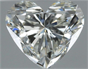 Natural Diamond 1.40 Carats, Heart with  Cut, H Color, VVS1 Clarity and Certified by IGI