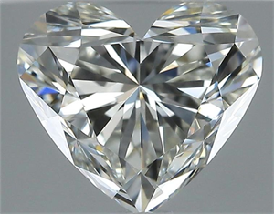Picture of Natural Diamond 1.40 Carats, Heart with  Cut, H Color, VVS1 Clarity and Certified by IGI