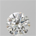 Natural Diamond 1.80 Carats, Round with Excellent Cut, I Color, VVS1 Clarity and Certified by IGI