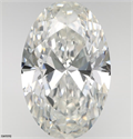 Diamante Natural 3.01 quilates, Ovalado , Color G, claridad SI1 y certificado GIA